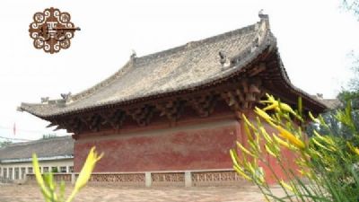 A scenic view of Changzhi Puzhao Temple Hall