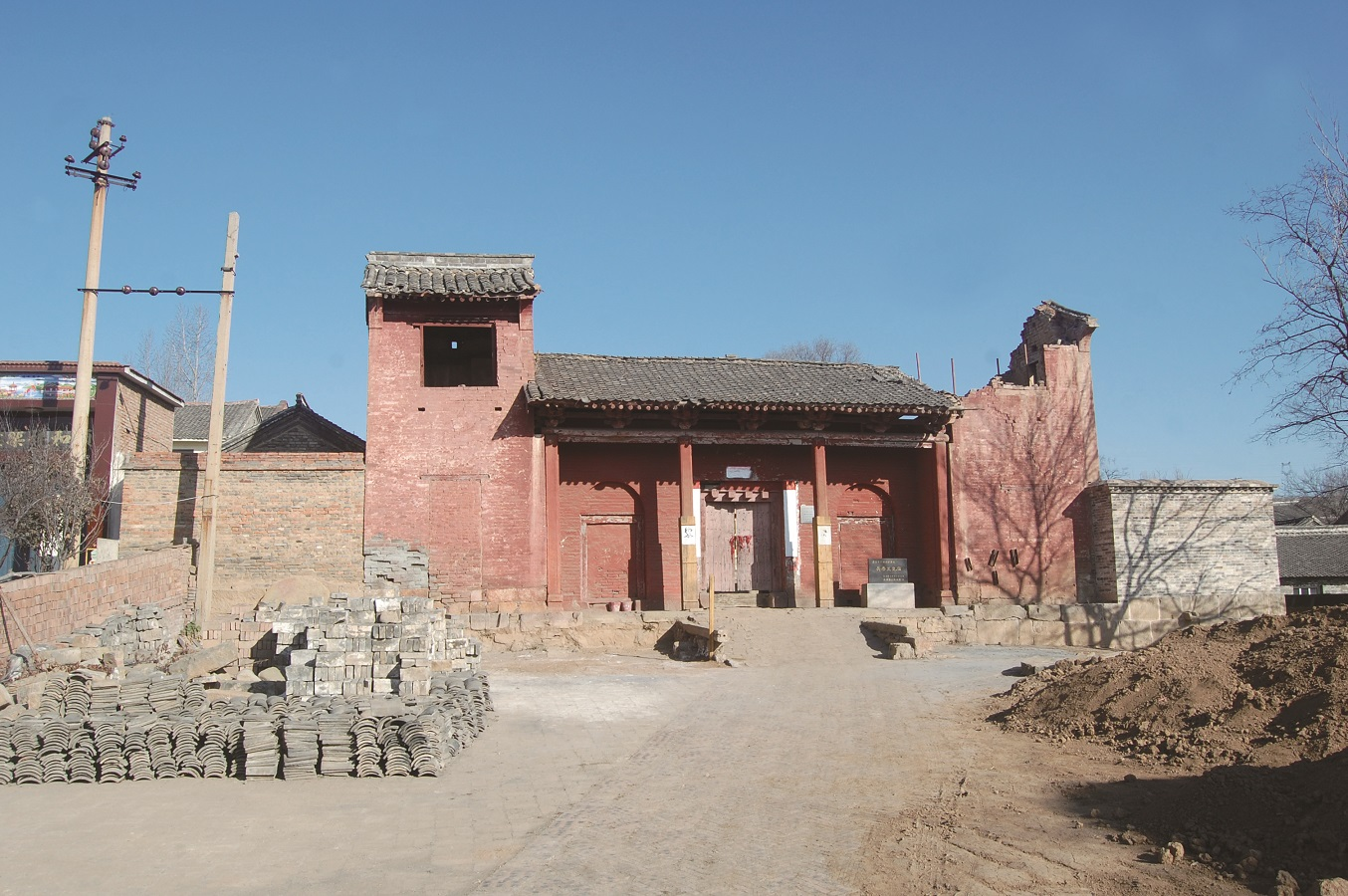 A scenic view of Changzhi Shangdang Changchun Yuhuang Temple