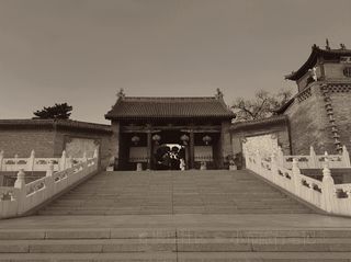 A scenic view of Changzhi Shangdang Xiyan Temple Pagoda