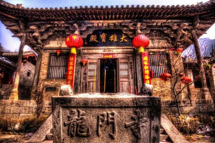 A scenic view of Changzhi Shangdang Xiyan Temple Pagoda