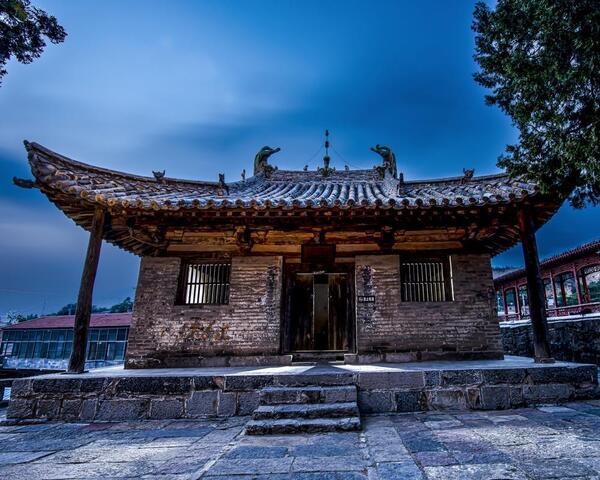 A scenic view of Changzhi Tiantai An