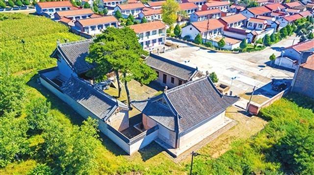 A scenic view of Changzhi Wuxiang Zhenru Temple