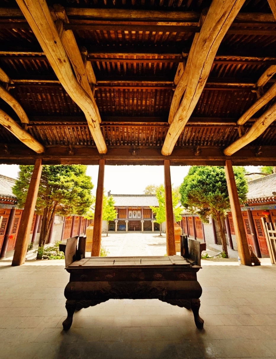 A scenic view of Changzhi Xiahuo Hugo Lingkuang Wang Temple
