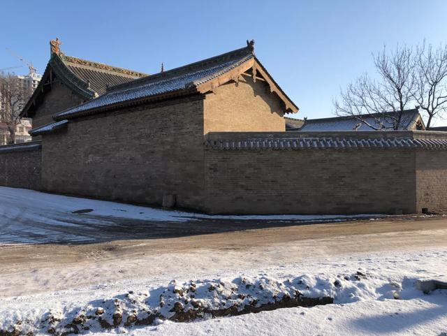 A scenic view of Changzhi Xiangyuan Wulong Temple