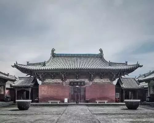 A scenic view of Changzhi Xiaozhang Biyun Temple Hall