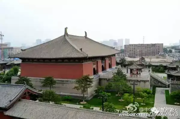 A scenic view of Changzhi Xiaozhang Biyun Temple Hall