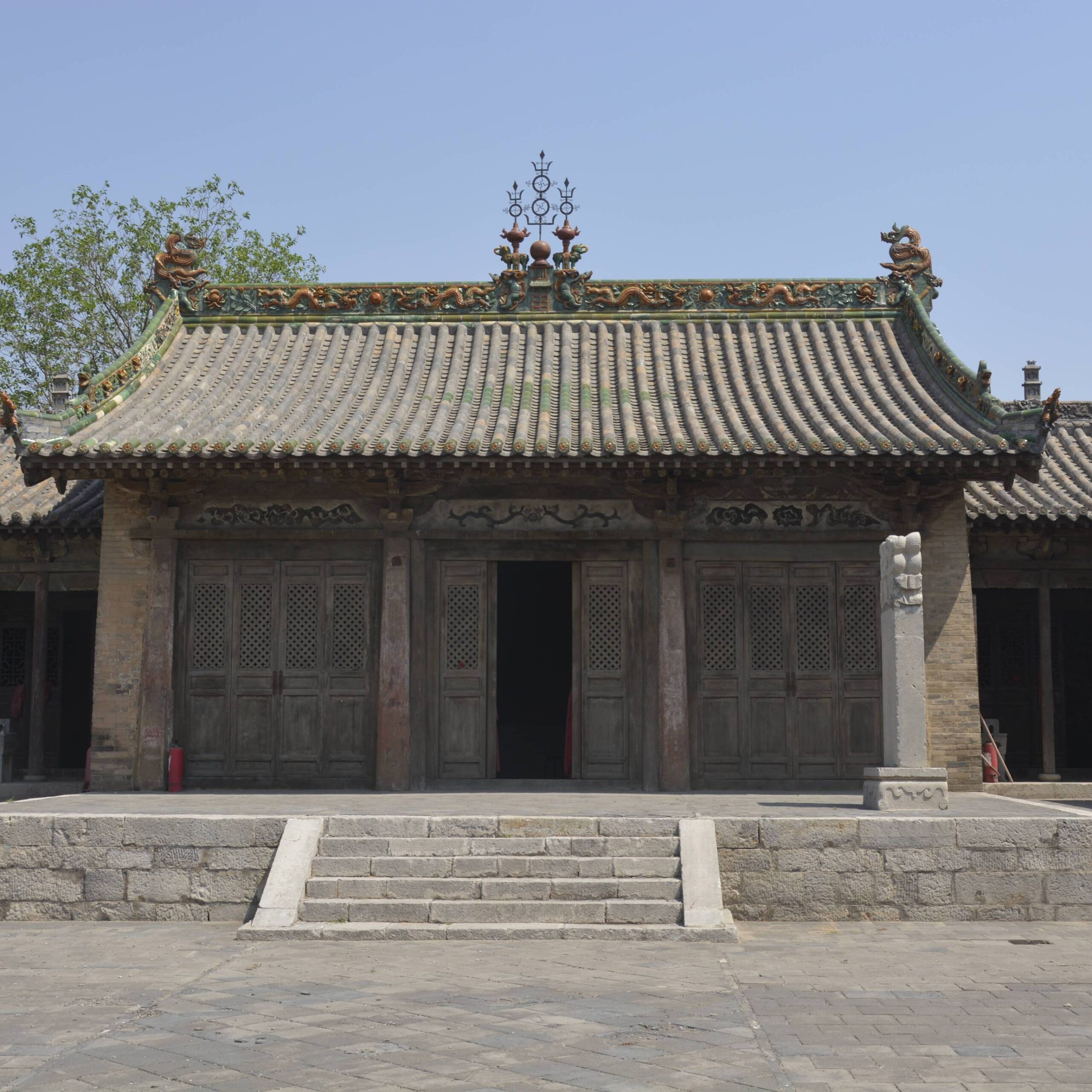A scenic view of Changzhi Xixiazhuang Zhaoze Wang Temple