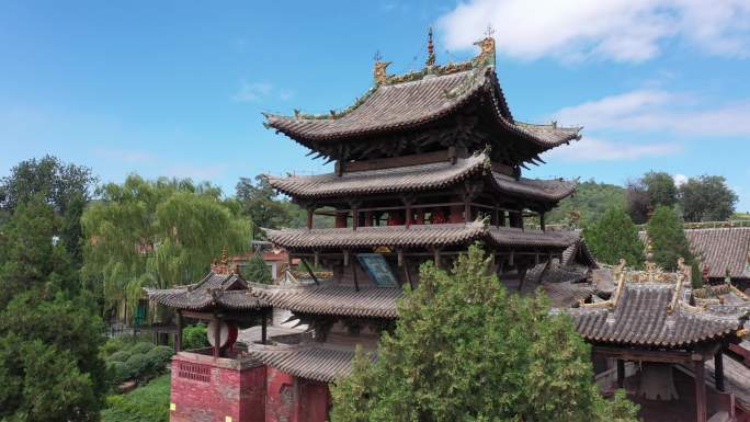 A scenic view of Changzhi Yuhuang Guan