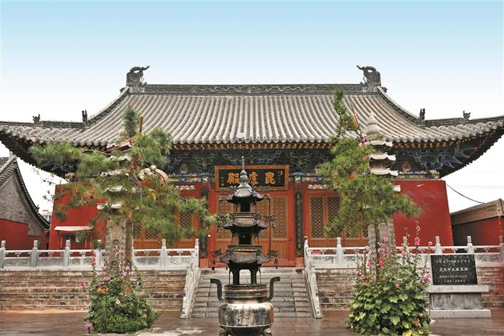 A scenic view of Changzhi Zhengjue Temple