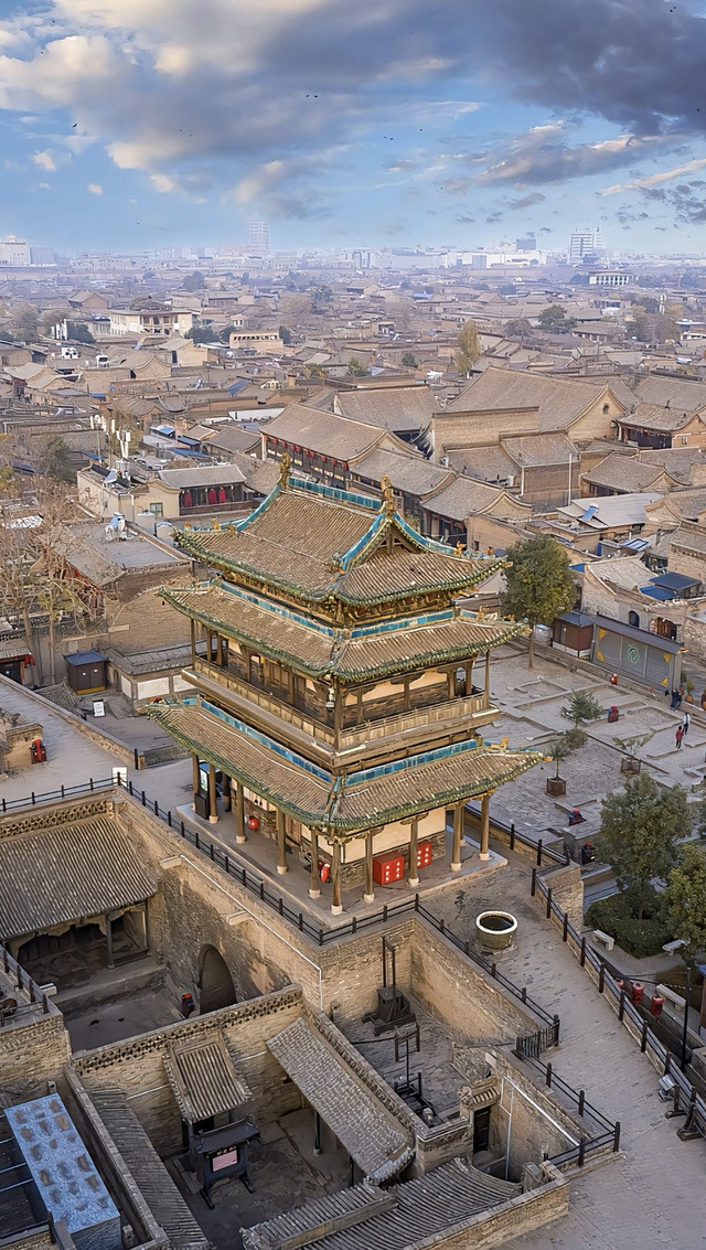 A scenic view of Changzhi Zhenze Erxian Gong