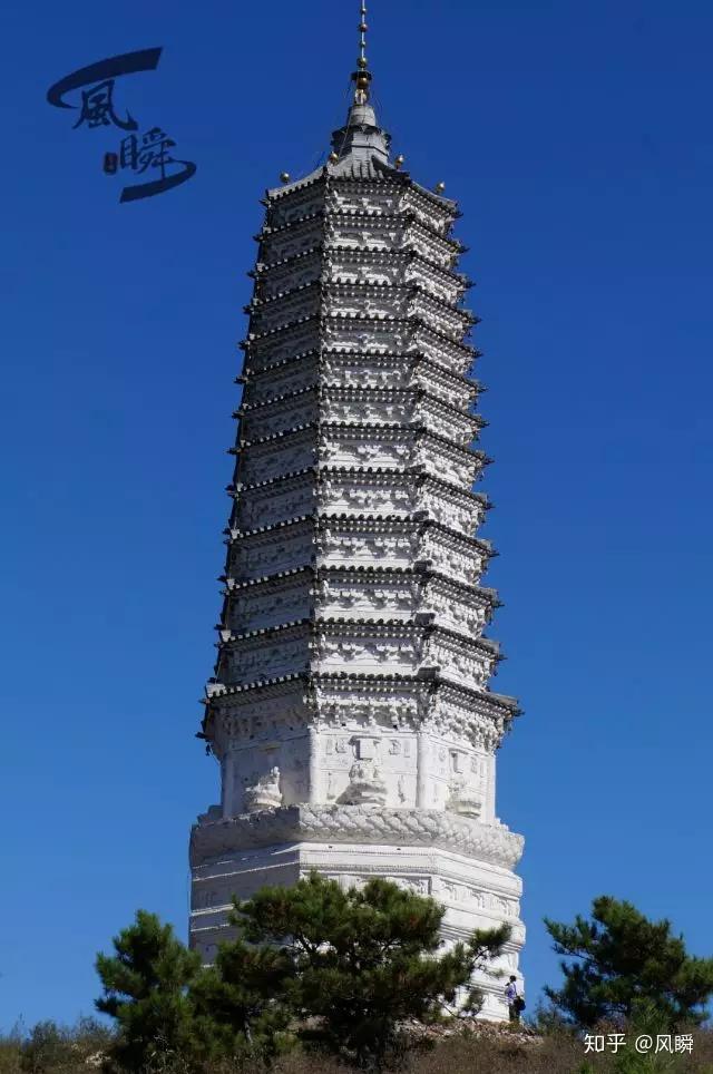 A scenic view of Chaoyang Balengguan Ta