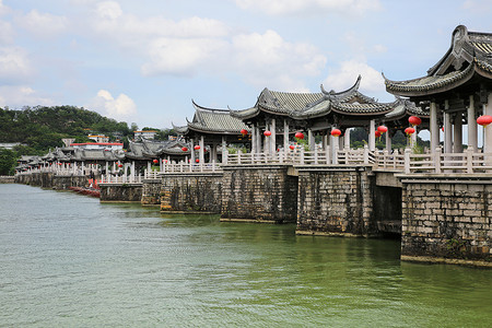 A scenic view of Chaozhou Guangjiqiao