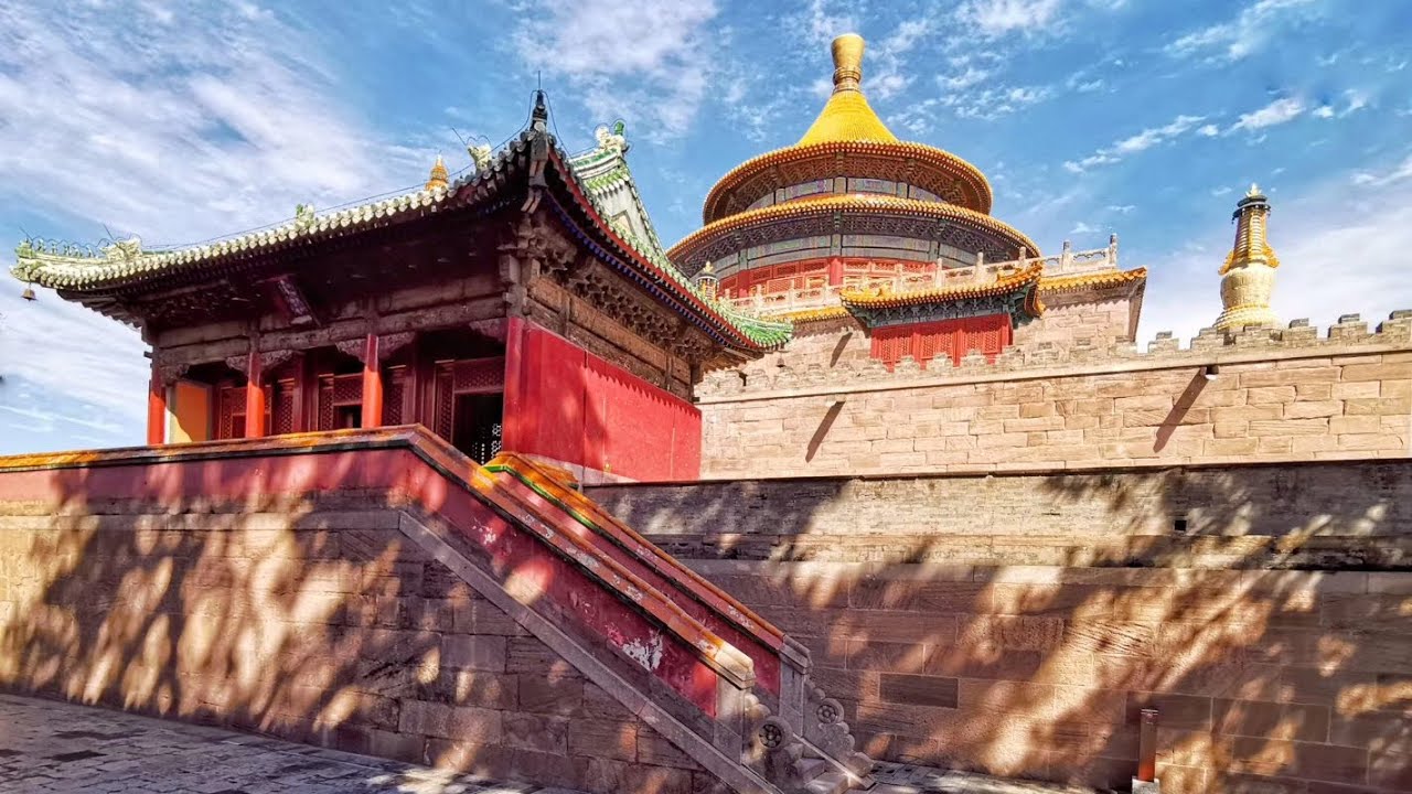 A scenic view of Chengde Anyuan Temple