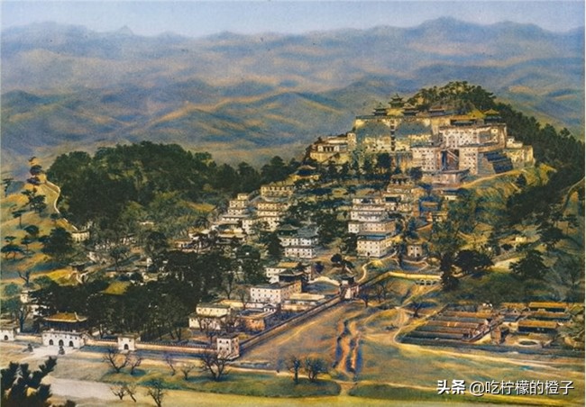 A scenic view of Chengde Dingzicheng Site