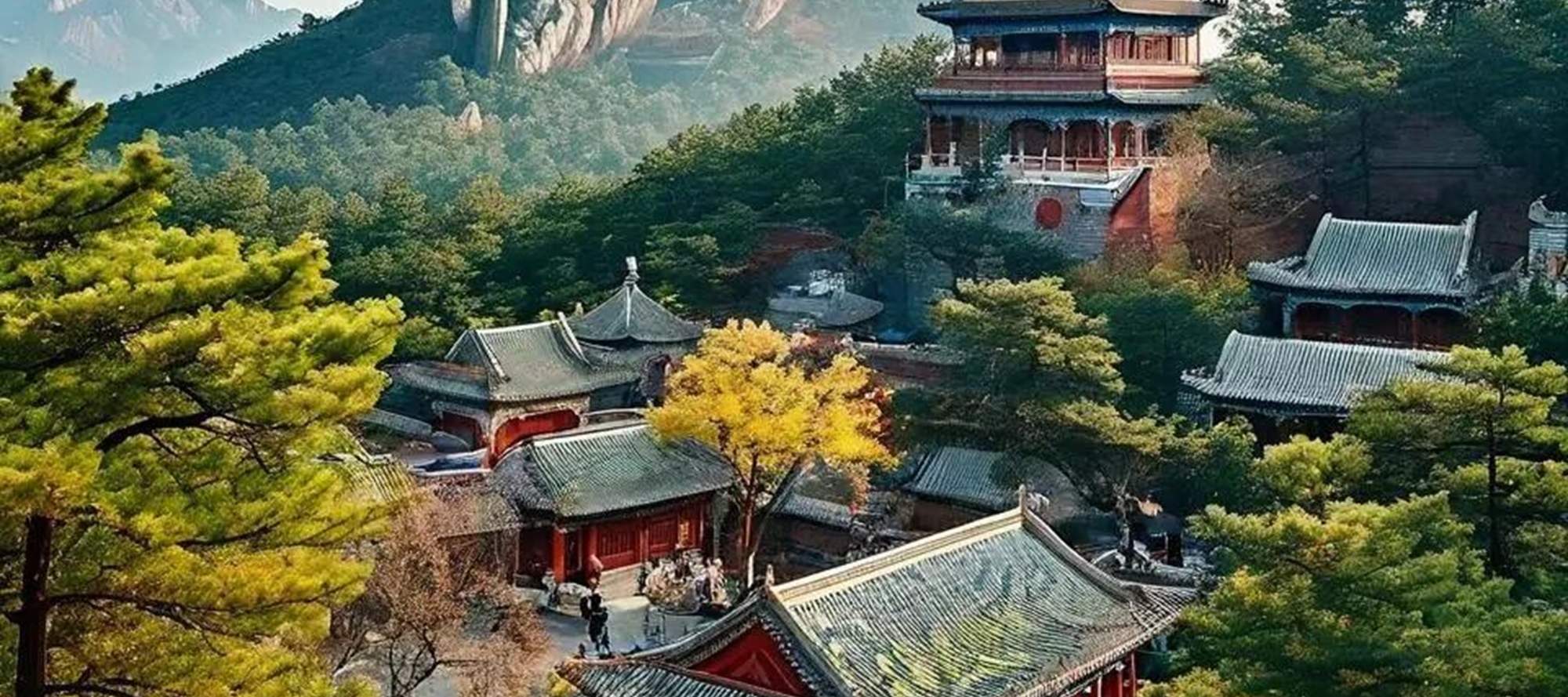 A scenic view of Chengde Puyou Temple