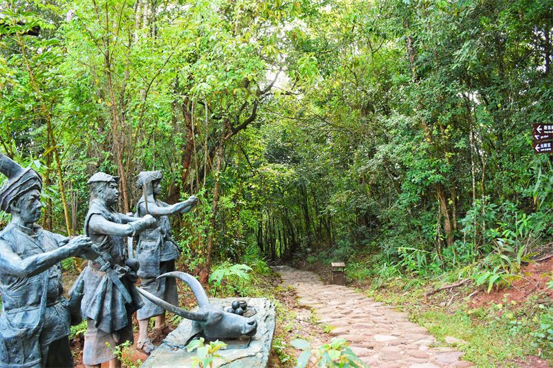A scenic view of Chengdu Chamagudao