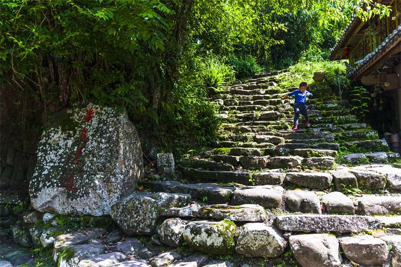 A scenic view of Chengdu Chamagudao