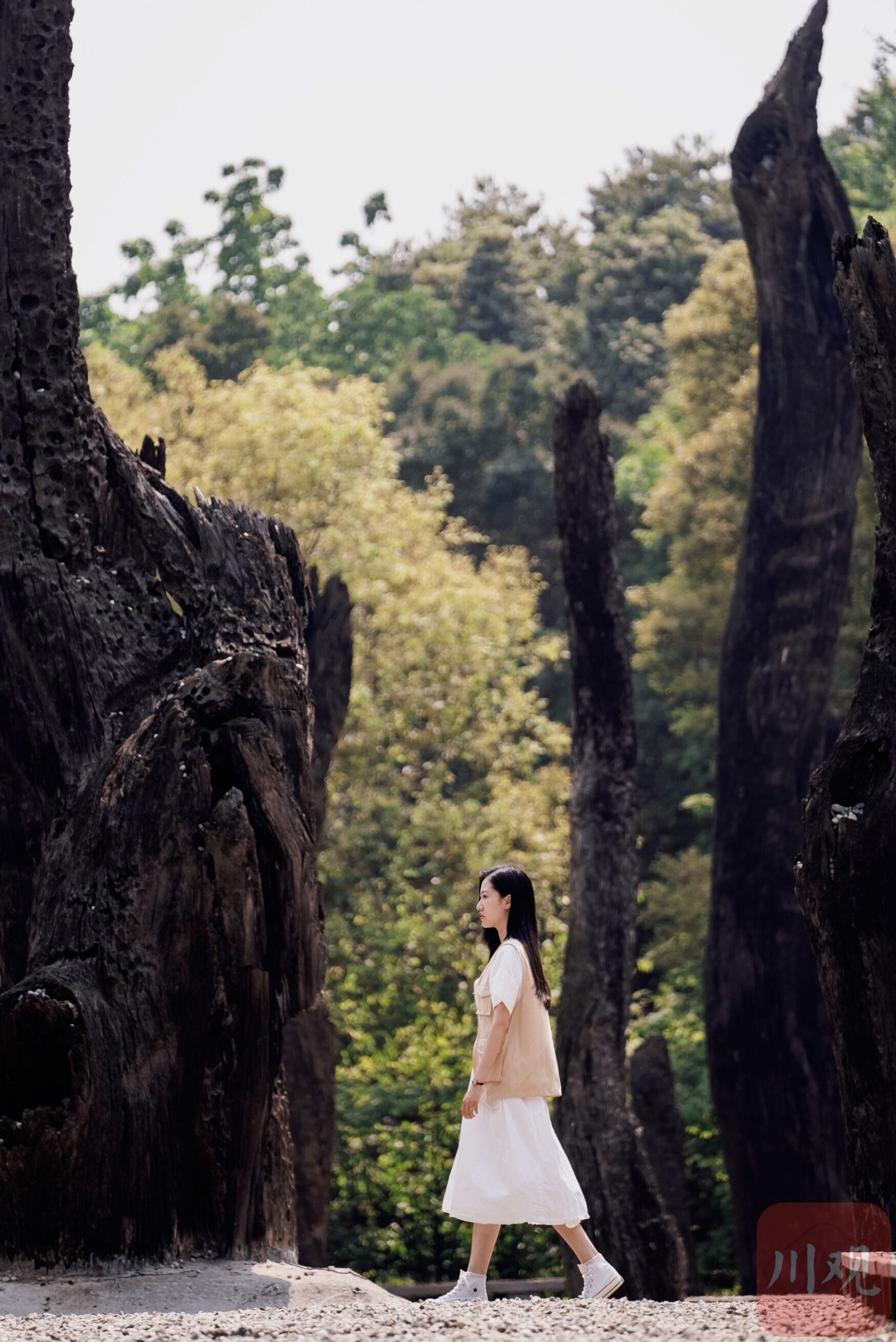 A scenic view of Chengdu Jinsha Yizhi