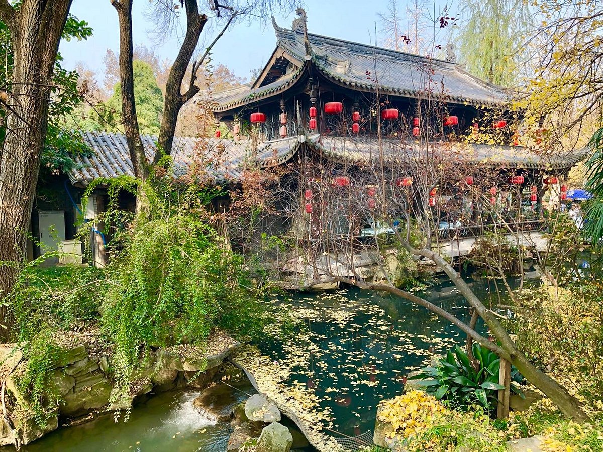 A scenic view of Chengdu Wuhouci