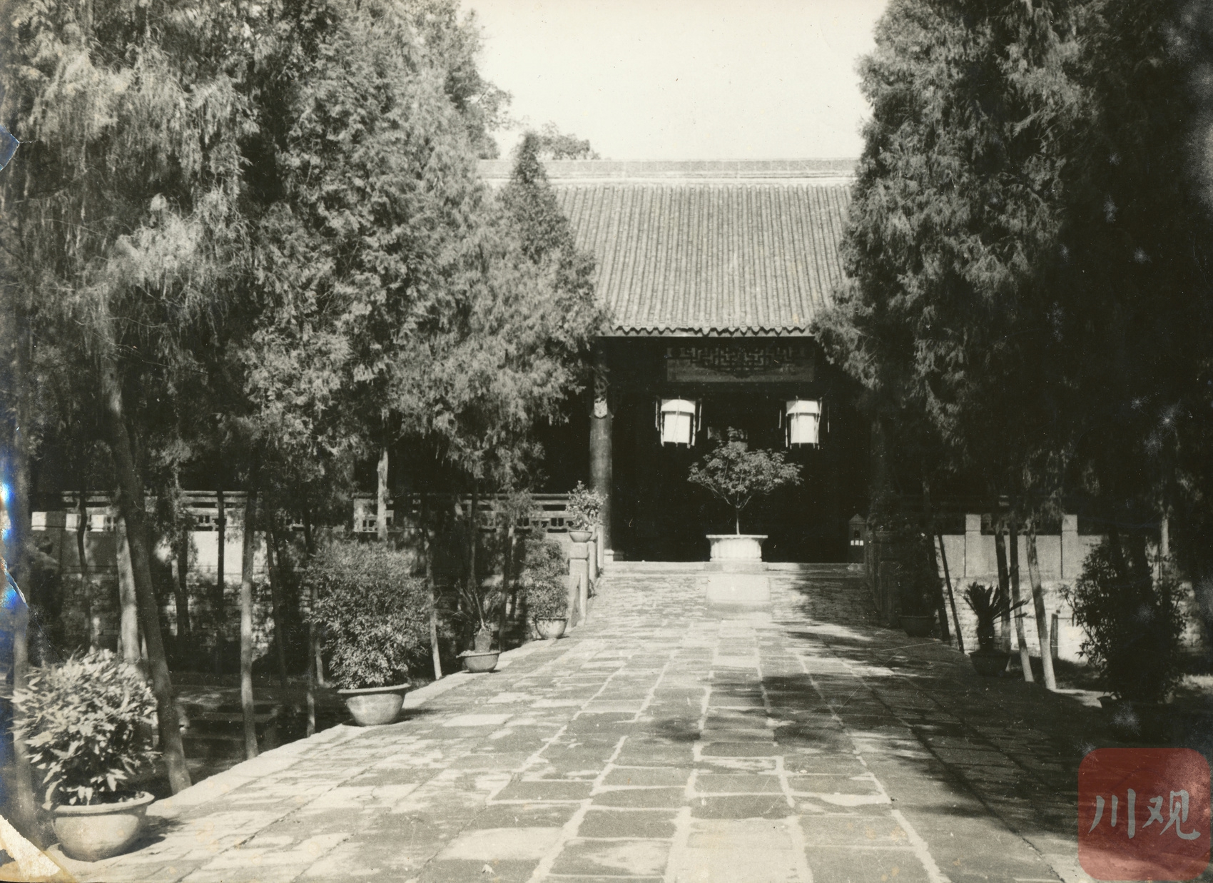 A scenic view of Chengdu Wuhouci