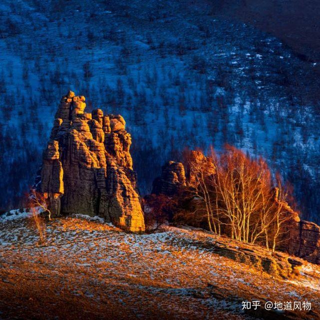 A scenic view of Chifeng Raozhouguchengzhi