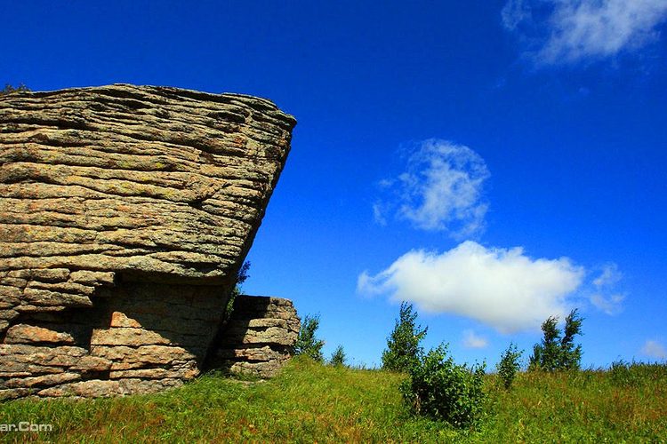 A scenic view of Chifeng Yingchangluguchengyizhi