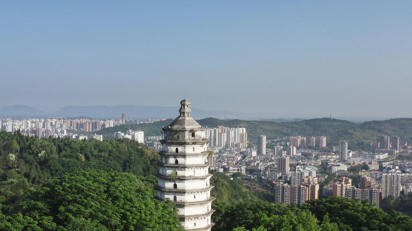 A scenic view of Chongqing Duobaota