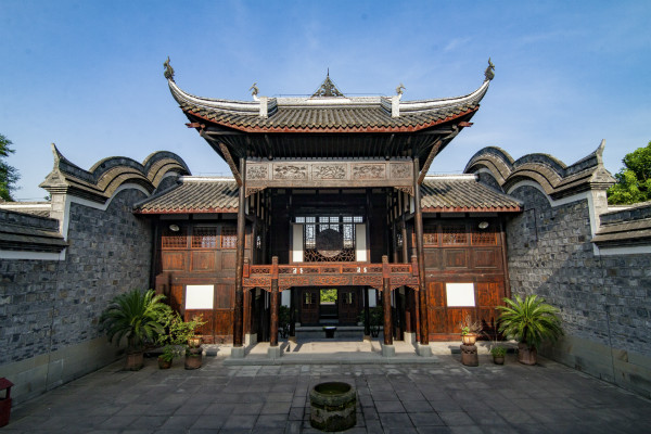 A scenic view of Chongqing Guominzhengfu Junshi Weiyuanhui Zhengzhibu Jiuzhi