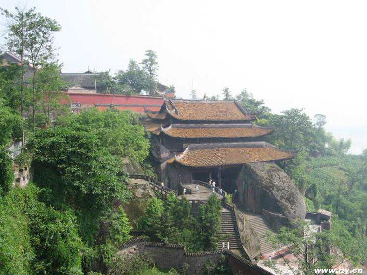 A scenic view of Chongqing Laitan Erfosi Moya Zaoxiang