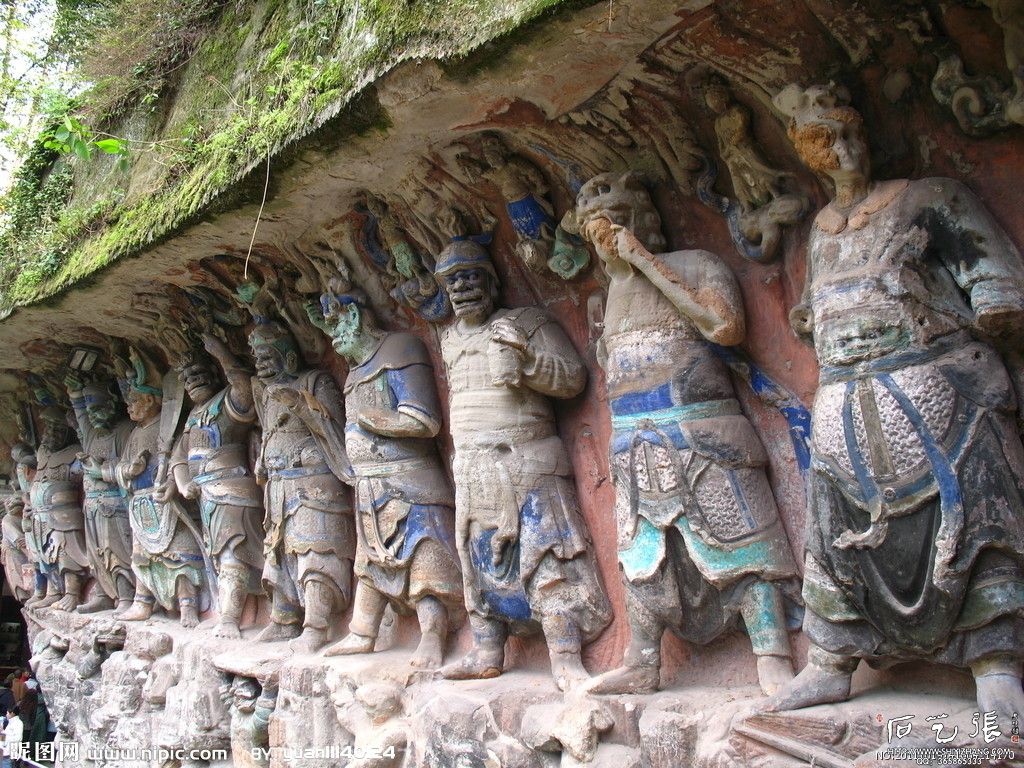 A scenic view of Chongqing Nanshan Moya Zaoxiang