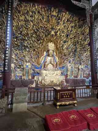 A scenic view of Chongqing Shimen Dafosi Moya Zaoxiang
