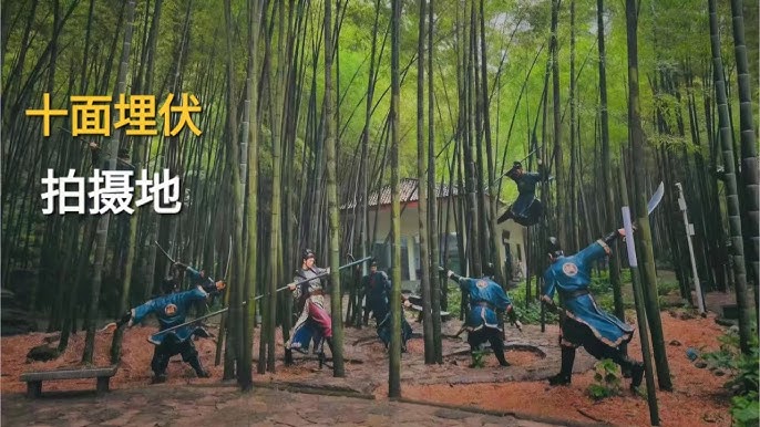 A scenic view of Chongqing Wanditan Shi Minju