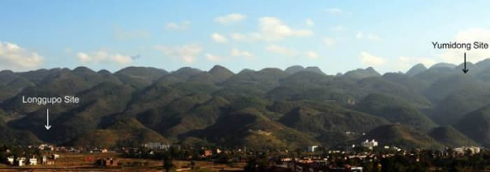 A scenic view of Chongqing Yumidong Yizhi