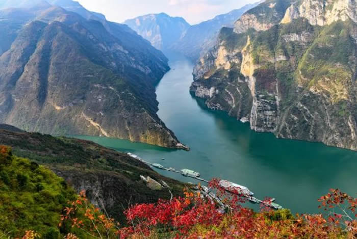 A scenic view of Chongqing Yumidong Yizhi