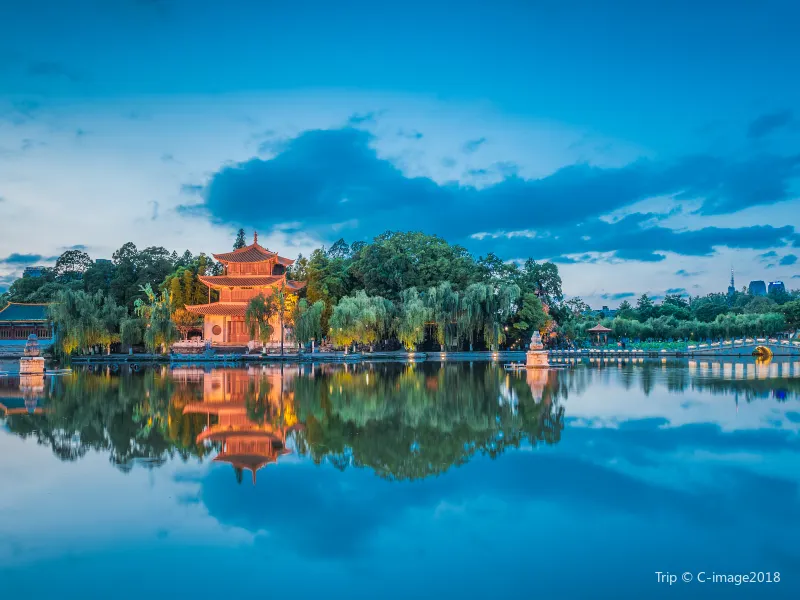A scenic view of Chuxiong Longhuasi