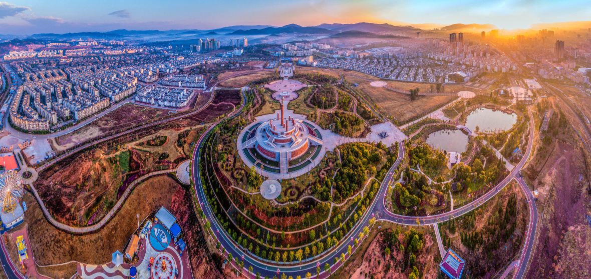 A scenic view of Chuxiong Wenmiao