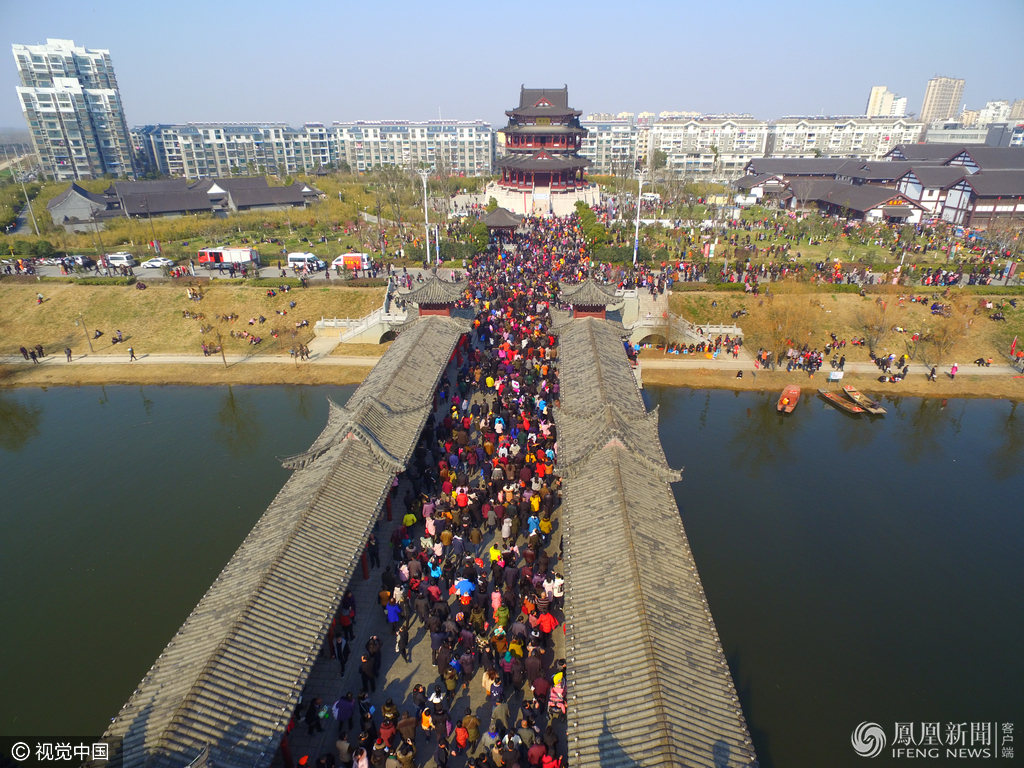 A scenic view of Chuzhou Chihe Taipingqiao