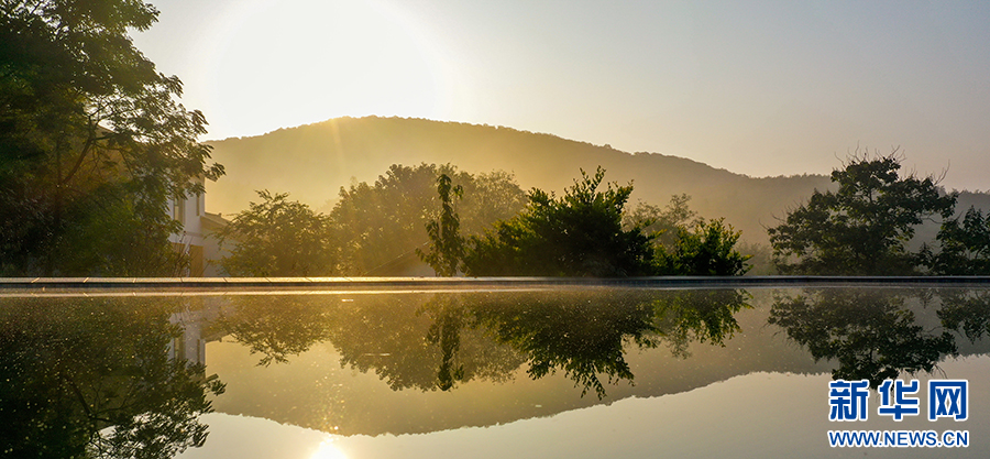 A scenic view of Chuzhou Wuliangdian