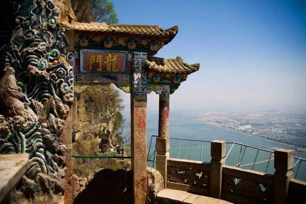 A scenic view of Dali Deyuan Gucheng Yizhi