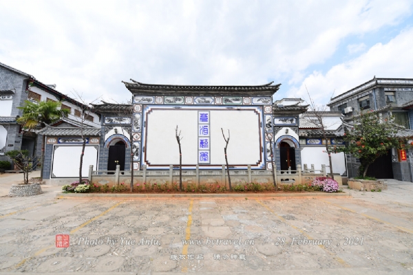 A scenic view of Dali Xizhou Baizu Gujianzhuqun