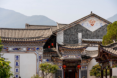 A scenic view of Dali Yunnan Yi Gujianzhuqun
