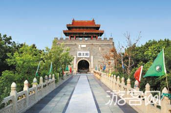 A scenic view of Dalian Daheishan Shancheng