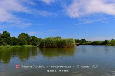 A scenic view of Dalian Guandongzhou Ting Jiuzhi