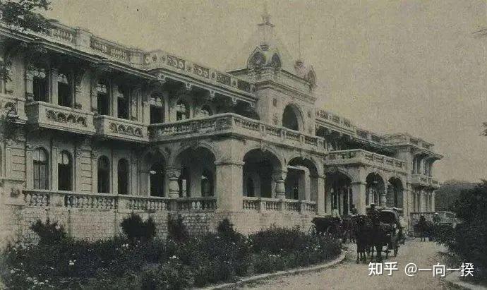 A scenic view of Dalian Guandongzhou Zongdufu Jiuzhi