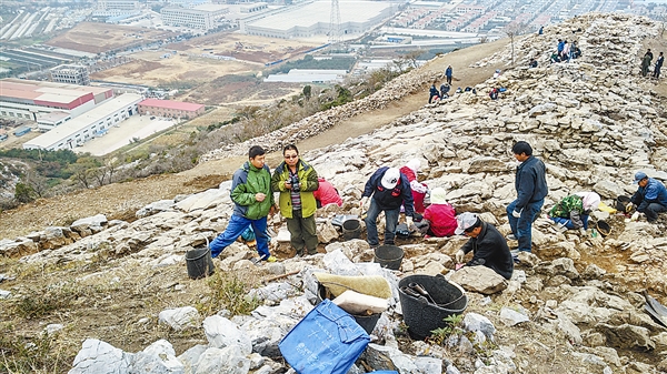 A scenic view of Dalian Shuangtuozi Yizhi