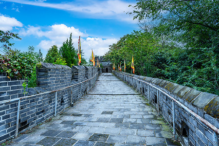 A scenic view of Dandong Qianyang Dongxue Yizhi