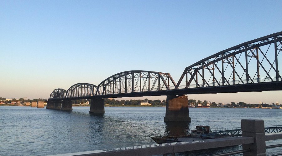 A scenic view of Dandong Yalujiang Duanqiao