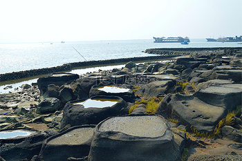 A scenic view of Danzhou Yangpu Yantian