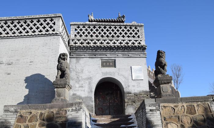 A scenic view of Datong Guanyin Tang