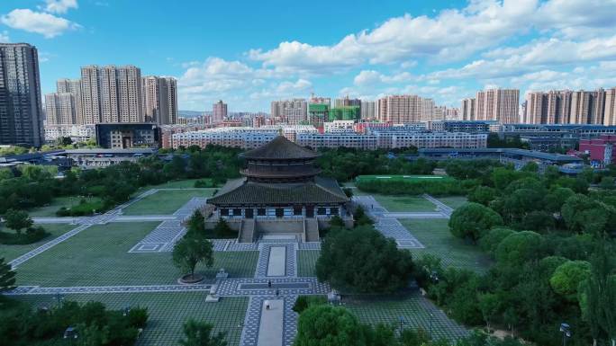 A scenic view of Datong Pingcheng Ruins